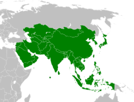 図 1 OCA及びAPC 加盟国